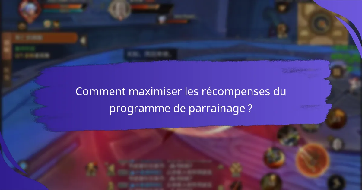 Comment puis-je gagner des prix des jalons de parrainage ?