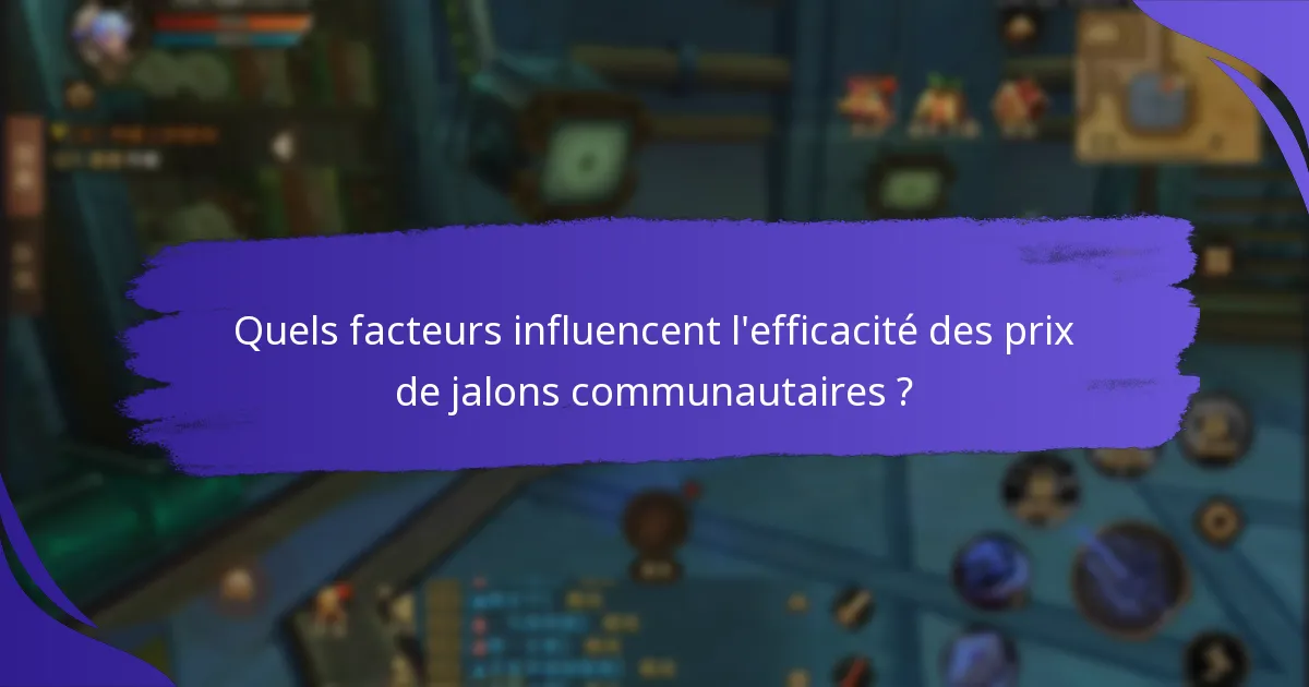Comment mettre en œuvre des prix de jalons communautaires dans votre organisation ?