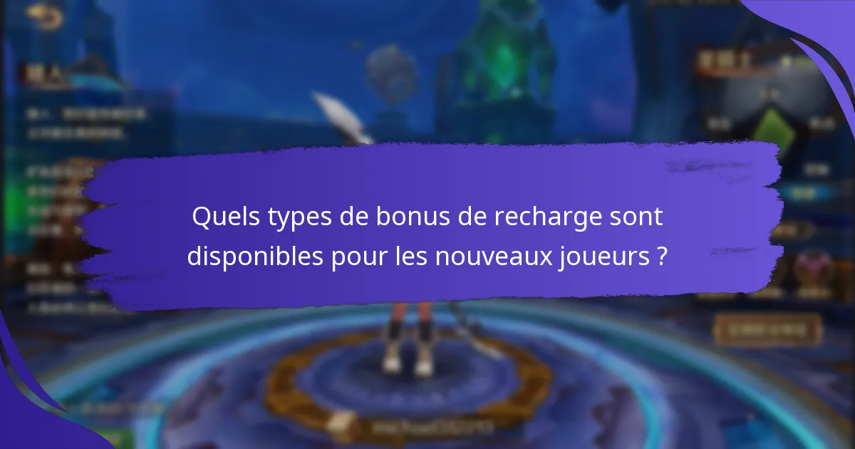 Comment les bonus de recharge se comparent-ils sur différentes plateformes ?